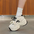 Damen Chunky Sneaker mit innovativem Dämpfungssystem und atmungsaktiver Oberflächenstruktur