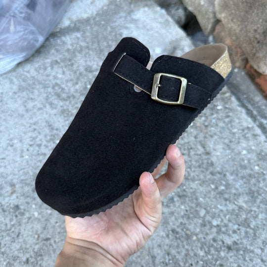 Damen Bequeme Clogs mit verstellbarem Riemen und ergonomischer Sohle R&B