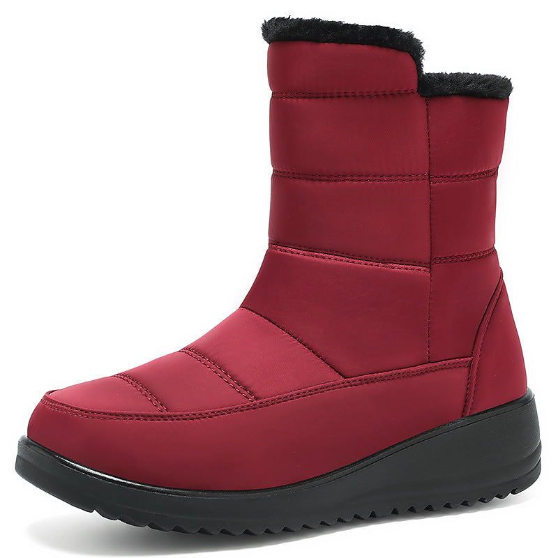 Damen Thermo-Winterstiefel mit rutschfester Sohle und warmem Futter R&B