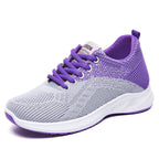 Damen Sportliche Leichtgewicht-Sneaker mit atmungsaktivem Obermaterial R&B