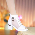 Damen elegante und atmungsaktive Stiefeletten R&B