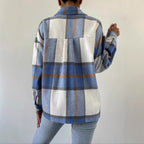 Damen Karierte Holzfällerjacke R&B