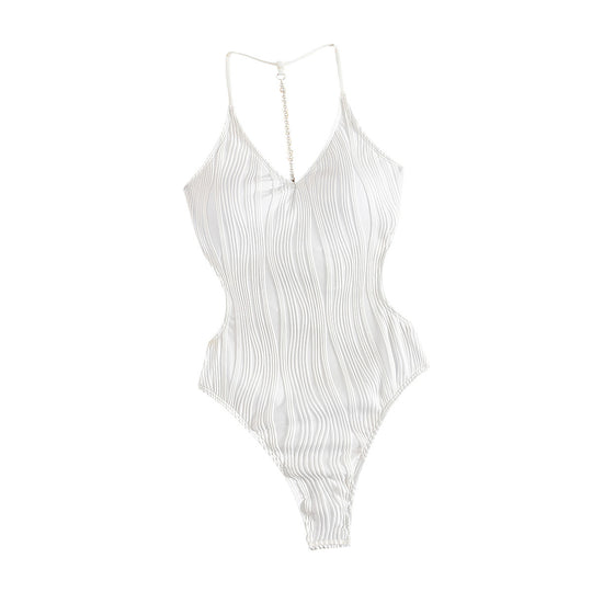 Damen Eleganter Schwimmanzug mit schickem Design R&B