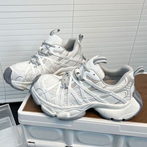 Damen Sportliche Lauf-Sneaker mit atmungsaktiver Mesh-Oberfläche und innovativem Dämpfungssystem R&B