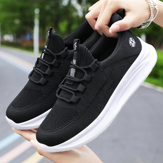 Damen Sportliche und atmungsaktive Sneakers mit innovativer Netzstruktur R&B