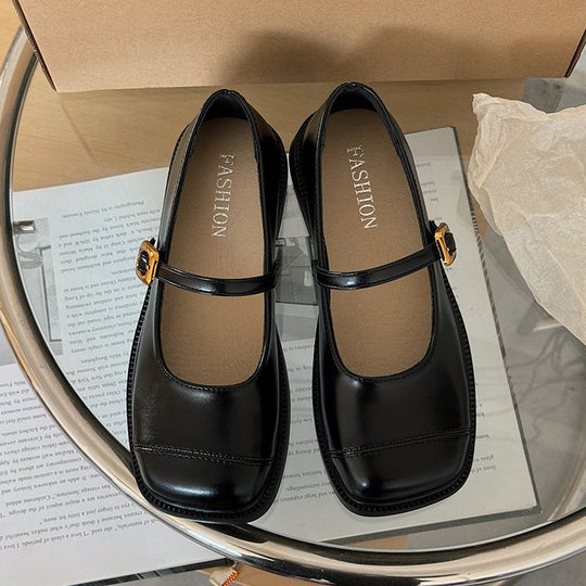Damen Ballerinas mit elegantem Schnallen-Detail und hochwertiger Verarbeitung R&B