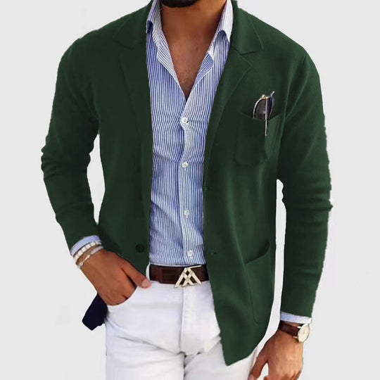 Herren elegante Strickjacke R&B