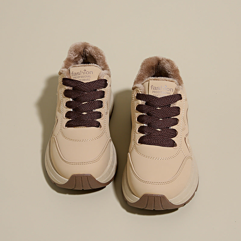 Damen Sportliche Skater Sneakers mit gepolsterter Innensohle und stabiler Laufsohle R&B