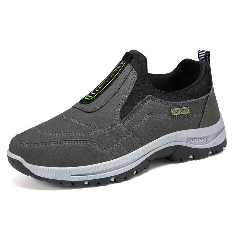 Damen komfortable Slip-On Freizeitschuhe mit rutschfester Sohle R&B
