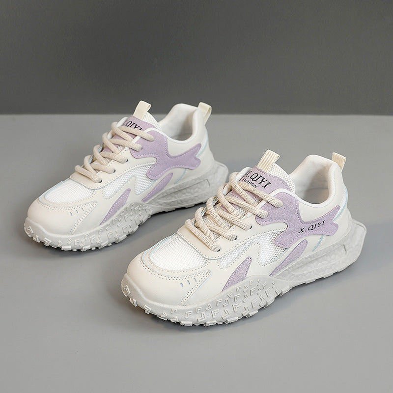 Damen sportliche Sneakers mit atemberaubendem Design und stoßdämpfender Sohle R&B