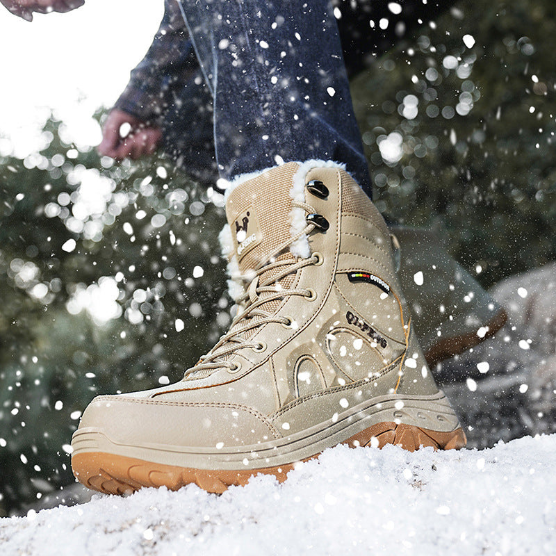 Damen Winterwanderschuhe mit isolierendem Warmfutter und rutschfester Sohle R&B