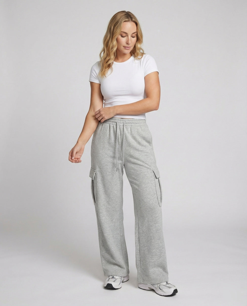 Damen Cargo-Style Sweatpants von R&B