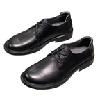 Damen Bequeme Schnürschuhe aus hochwertigem Kunstleder mit rutschfester Sohle