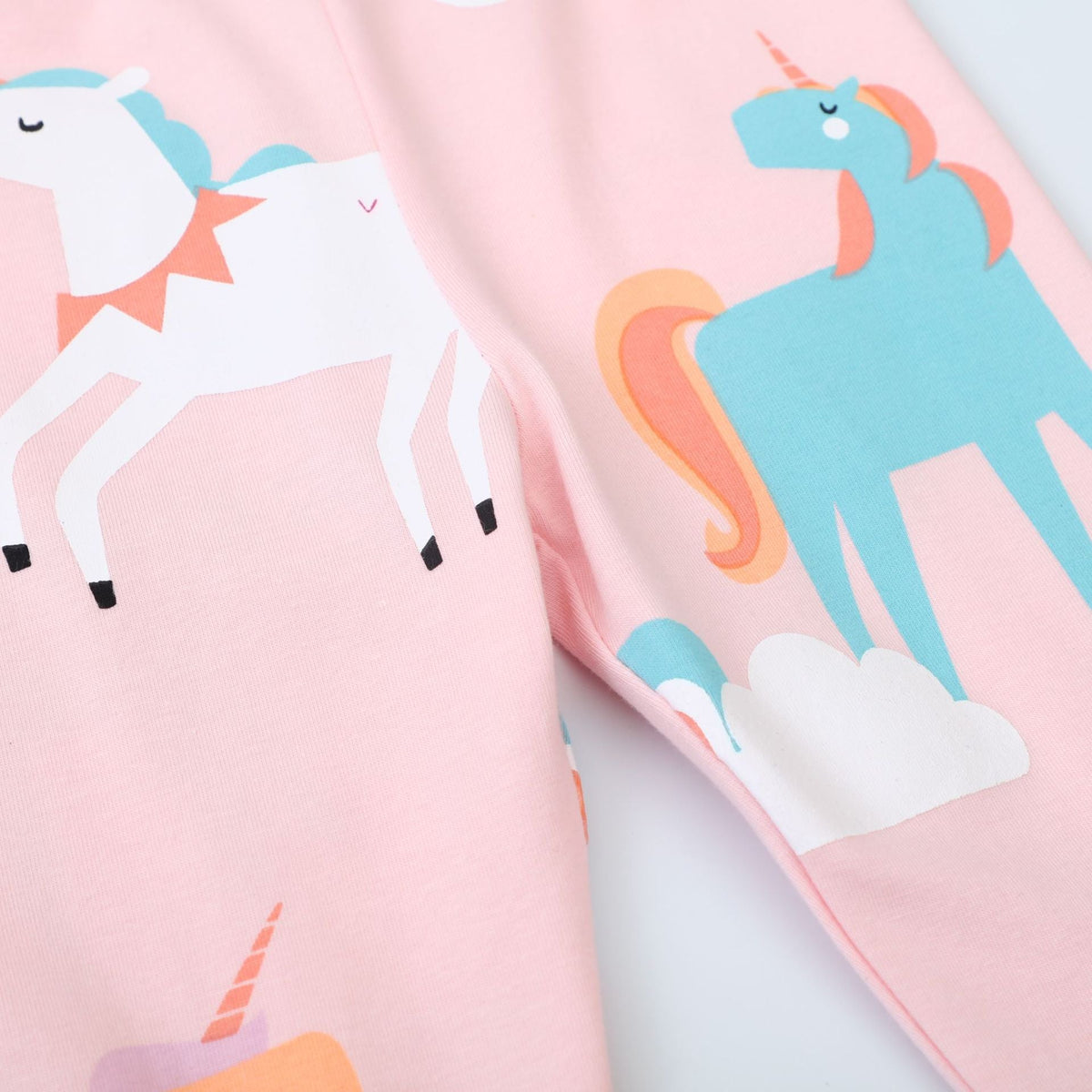 Mädchen Leggings mit bunten Einhorn-Designs R&B