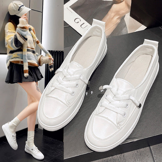 Damen lässige Sneakers mit weichem Innenfutter und rutschfester Sohle R&B