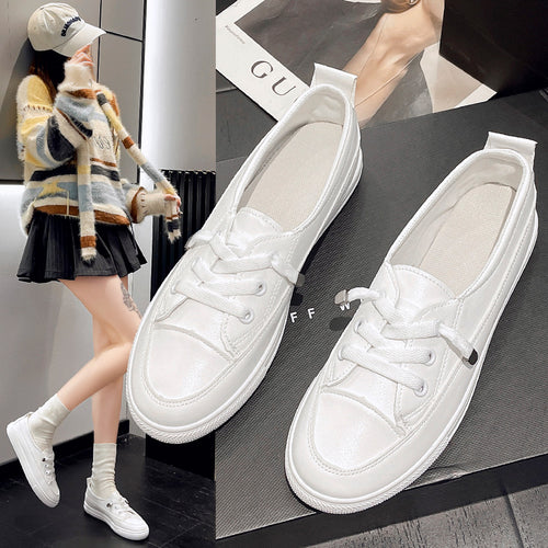 Damen lässige Sneakers mit weichem Innenfutter und rutschfester Sohle R&B