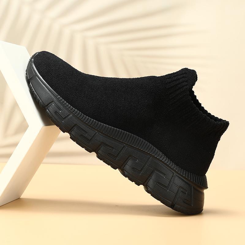Damen Atmungsaktive und flexible Sneaker aus Strick