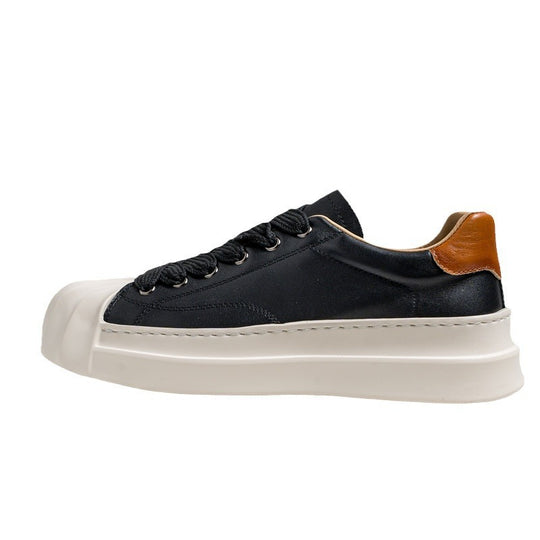 Damen Schnür-Sneaker mit luxuriösem Leder und markantem Design R&B
