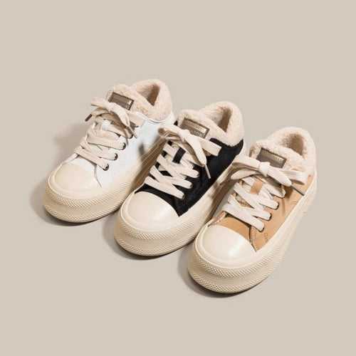 Damen Winterliche Sneaker mit kuscheligem Futter und rutschfester Sohle R&B