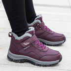 Damen Sportliche Winter Sneaker mit Warmfutter und rutschfester Sohle R&B