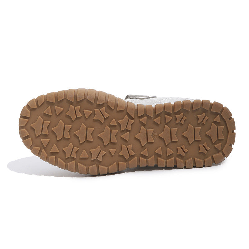 Damen Sportliche Sneakers mit Klettverschluss und atmungsaktiver Sohle R&B
