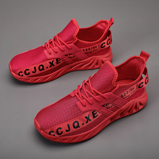 Damen Sportliche Netz-Sneaker mit rutschfester Sohle und atmungsaktivem Obermaterial R&B