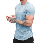 Herren Komfortables Fitness T-Shirt R&B