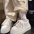 Damen trendige Plateausneaker
