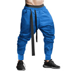 Herren Modische Freizeithose mit elastischem Bund und stylischem Kordelzug R&B