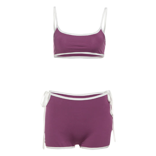Damen Sportliches Bikini-Set mit verstellbaren Trägern und hochwertigen Materialien R&B