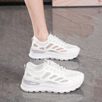 Damen Sportliche Laufschuh mit atmungsaktivem NetzoberMaterial und dämpfender Sohle R&B