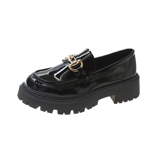 Damen komfortable Loafers mit schickem Metallaczent R&B