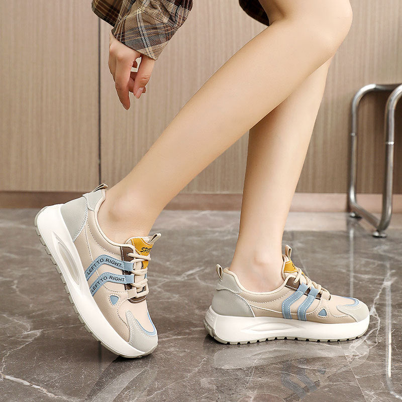Damen Sportliche Schnürsystem Sneakers R&B