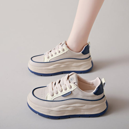 Damen trendige Chunky Sneakers mit gepolsterter Sohle und sportlichem Design R&B
