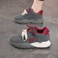 Damen Sportliche Sneakers mit robustem Sohlenprofil und atmungsaktiver Obermaterialstruktur R&B