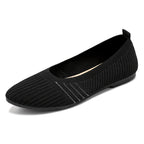 Damen Elastische und atmungsaktive Ballerinas mit rutschfester Sohle R&B