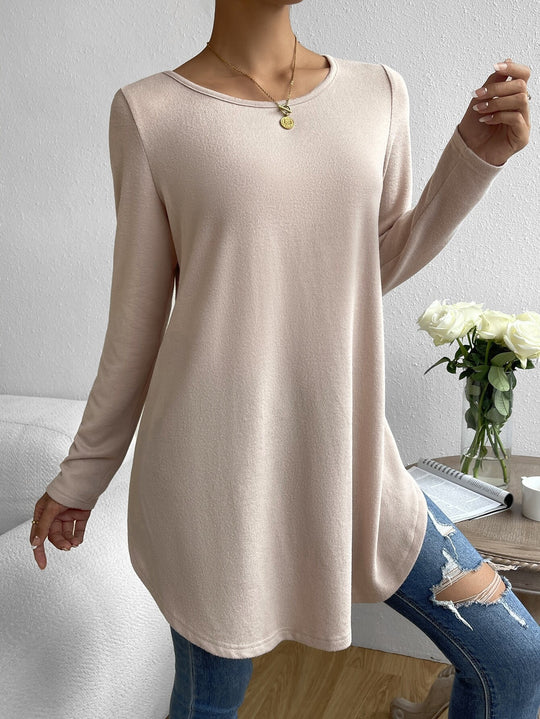 Damen Langarmoberteil mit modernem Schnitt und weichem Material R&B