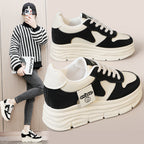 Damen Sportliche Chunky Sneakers mit dämpfendem Sohlenprofil und modischem Design R&B