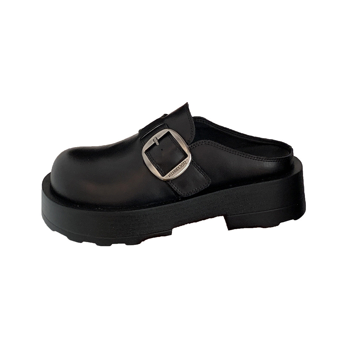 Damen Clogs mit elegantem Schnallenverschluss und rutschfester Sohle R&B