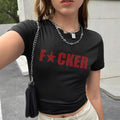 Damen Statement T-Shirt R&B