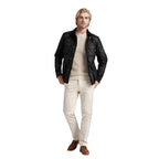 Herren funktionale Sportjacke mit praktischen Taschen und hochschließendem Kragen R&B
