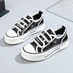Damen Sneakers mit Klettverschluss und modischem Design R&B