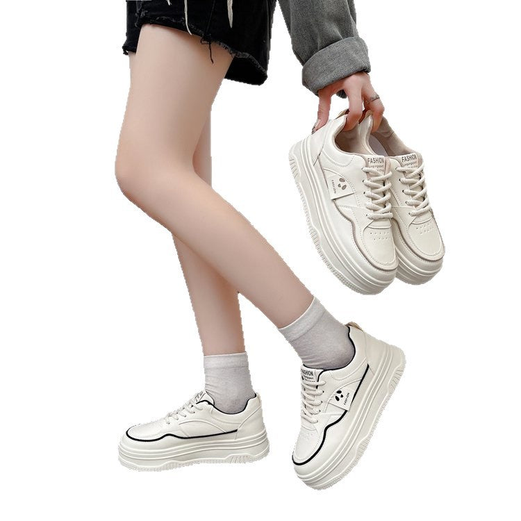 Damen Modische Plateau-Sneaker mit dekorativen Akzenten R&B