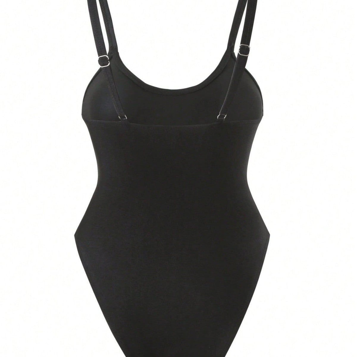 Damen Einteiler Badeanzug mit transparentem Mesh-Einsatz R&B