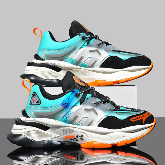 Damen Modebewusste Sneaker mit auffälligem Design und atmungsaktiver Sohle R&B