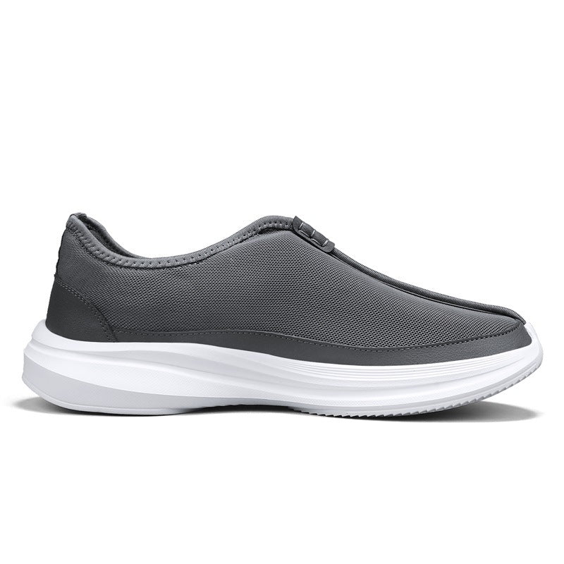 Damen Slip-On Sportschuhe mit atmungsaktivem Mesh und dämpfender Gummisohle R&B