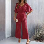 Damen luftige Jumpsuit R&B
