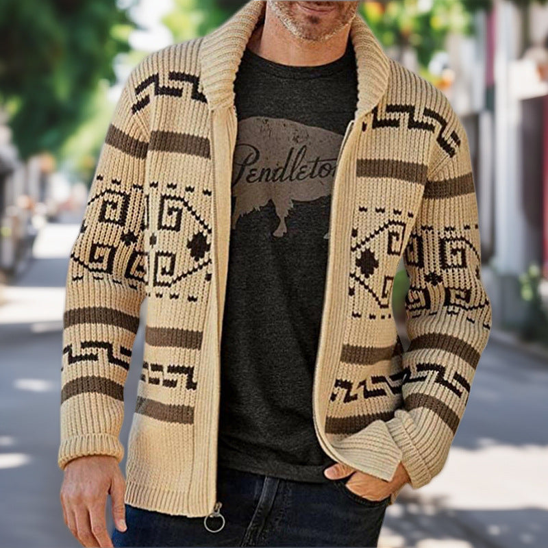Herren Strickjacke R&B