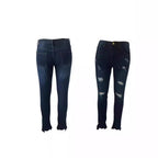 Damen Destroyed Skinny Jeans R&B