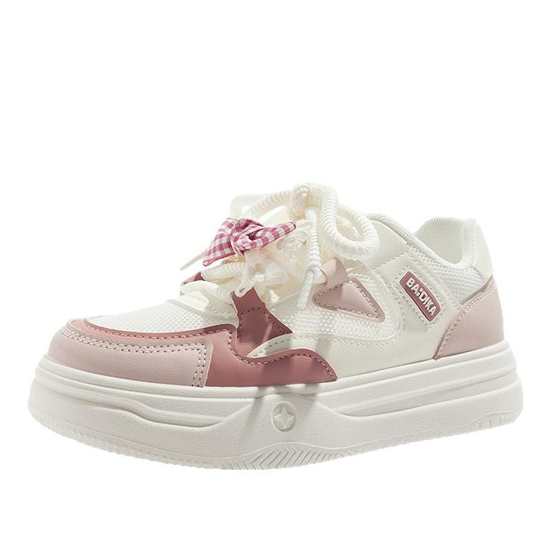Damen Chunky Sneakers mit trendigem Design und atmungsaktiver Mesh-Oberfläche